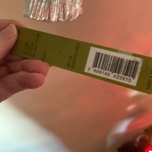 Gianni Bini new with tags silver polyester plunge neckline blouse sz L - Picture 6 of 6